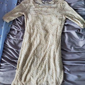 Vintage-style white dress